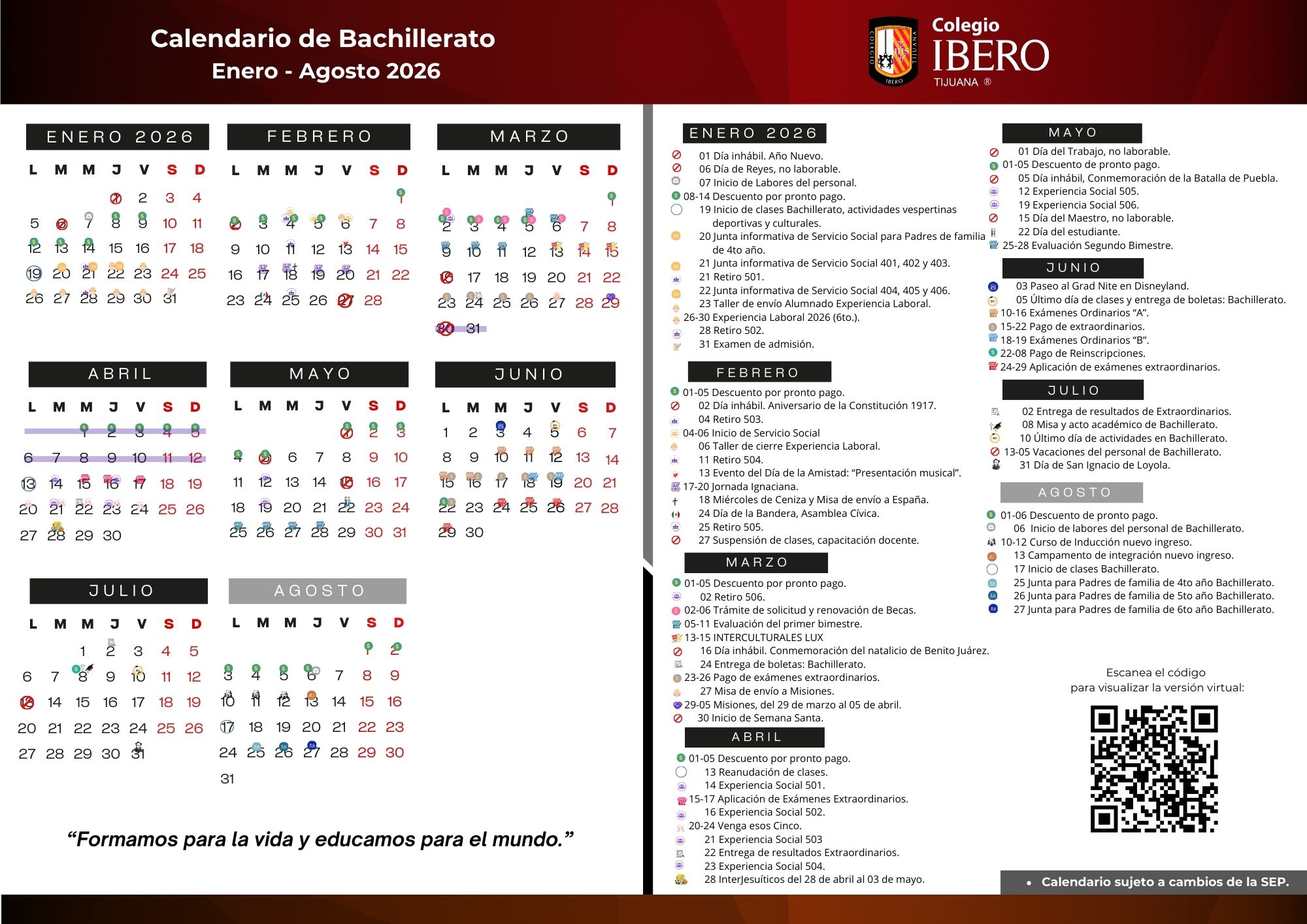 Calendario Escolar 2024-2025